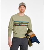 Men's Bean's Comfort Camp Crewneck, Graphic