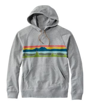 Men's Bean's Comfort Camp Hoodie, Graphic