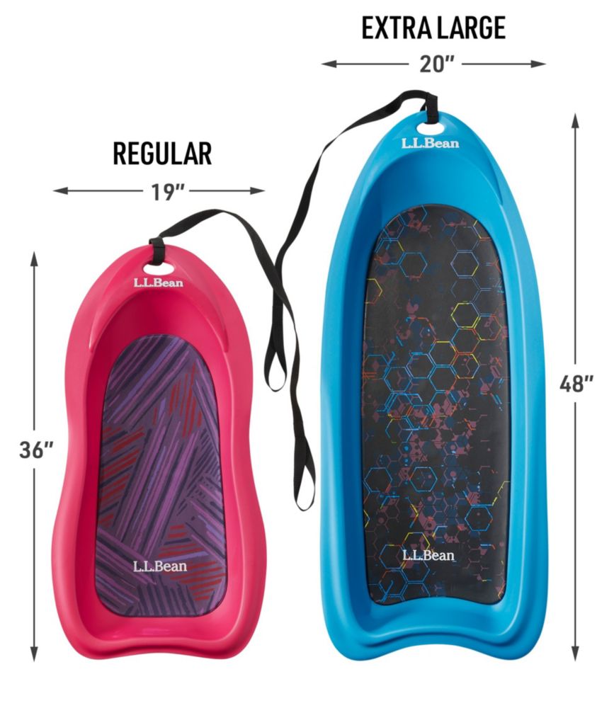L.L.Bean Polar Slider DLX Sleds, Blue Hexagon, small image number 4