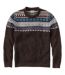 Color Option: Deepest Brown Fair Isle, $99.95