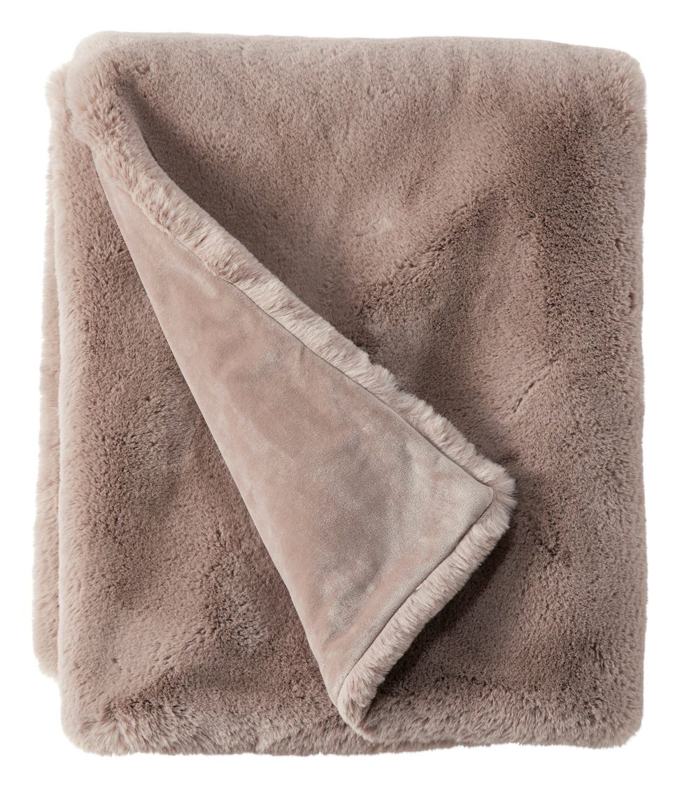 Ll bean fleece deals blanket