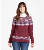 Women's Signature Cozy Sweater, Raglan Fair Isle