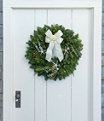 Coastal Evergreen Wreath 24", One Color, small image number 3