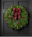 Buffalo Plaid Wreath 24", One Color, small image number 1