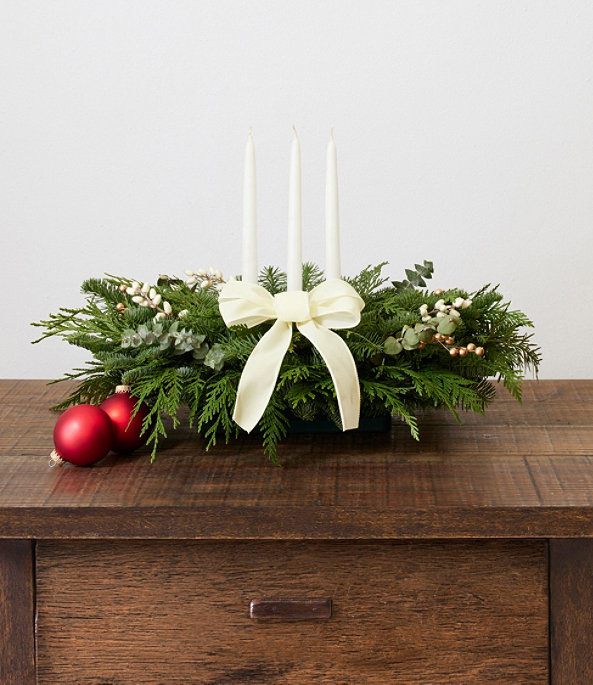 Winter White Centerpiece, Regular, One Color, large image number 0