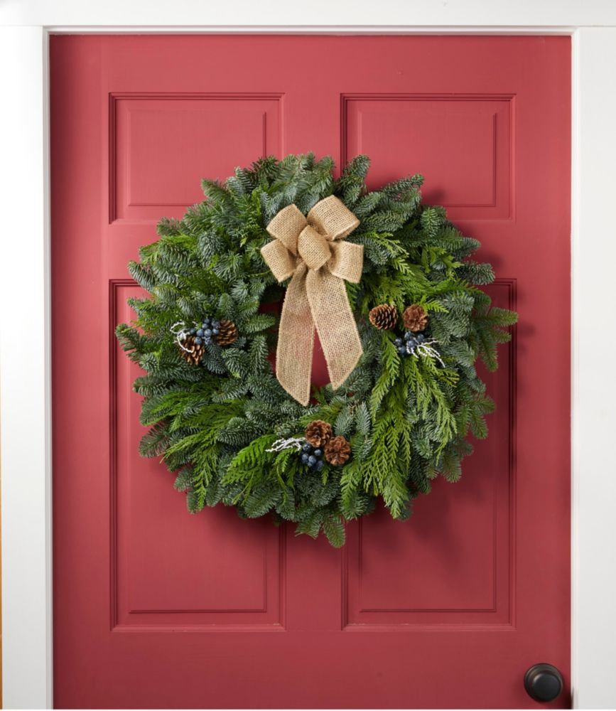 Fresh Wreaths and Greenery Home Goods at L.L.Bean