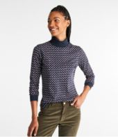 Ll bean cotton outlet turtleneck