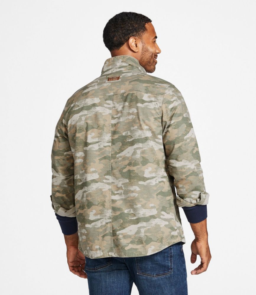 Men's Stretch Ripstop Shirt Jac, Print Shirts at L.L.Bean