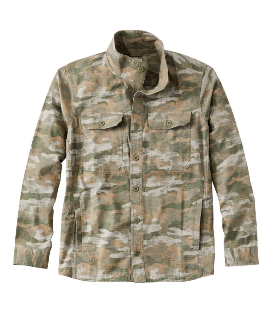 Men's Stretch Ripstop Shirt Jac, Print Shirts at L.L.Bean