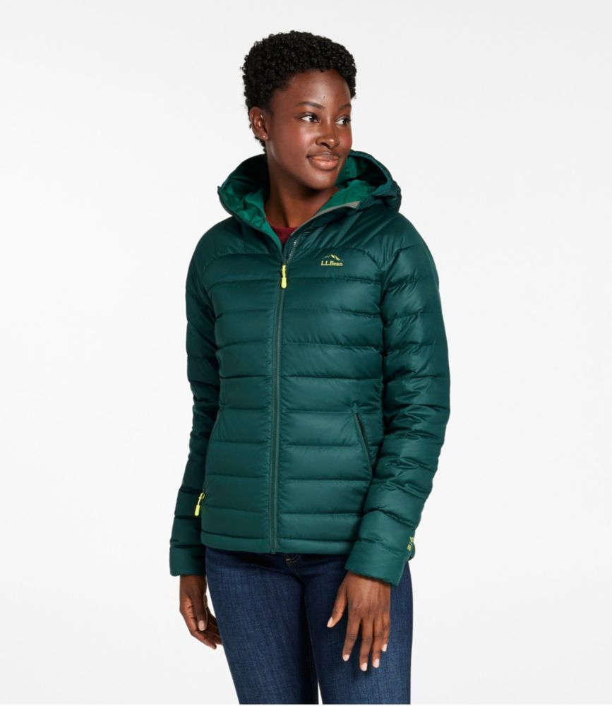 Women's Bean's Down Hooded Jacket