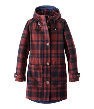 Women's Bean's West End Wool Coat, Pattern