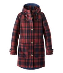 Wool Check Coat – La Garçonne