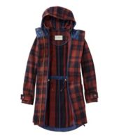 Women's Brushed Plaid Shacket at L.L. Bean