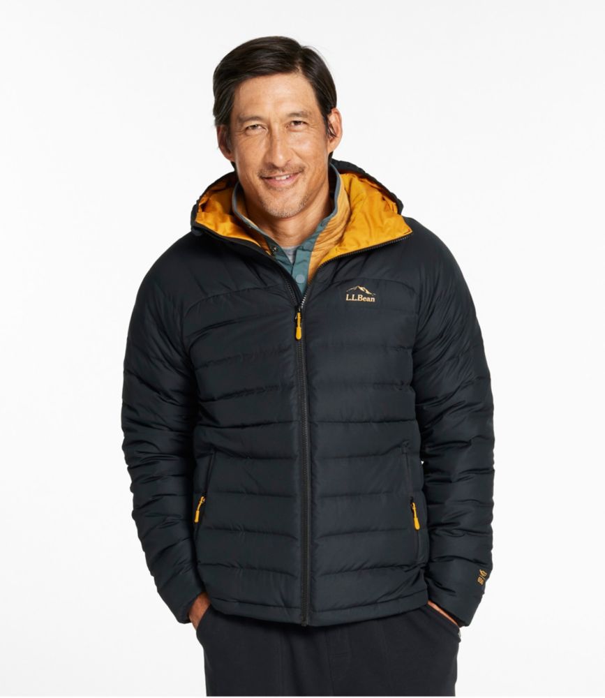 Men's Bean's Down Hooded Jacket We moved back to the cold north this year so I bought this jacket for my 16 and 18 year old boys