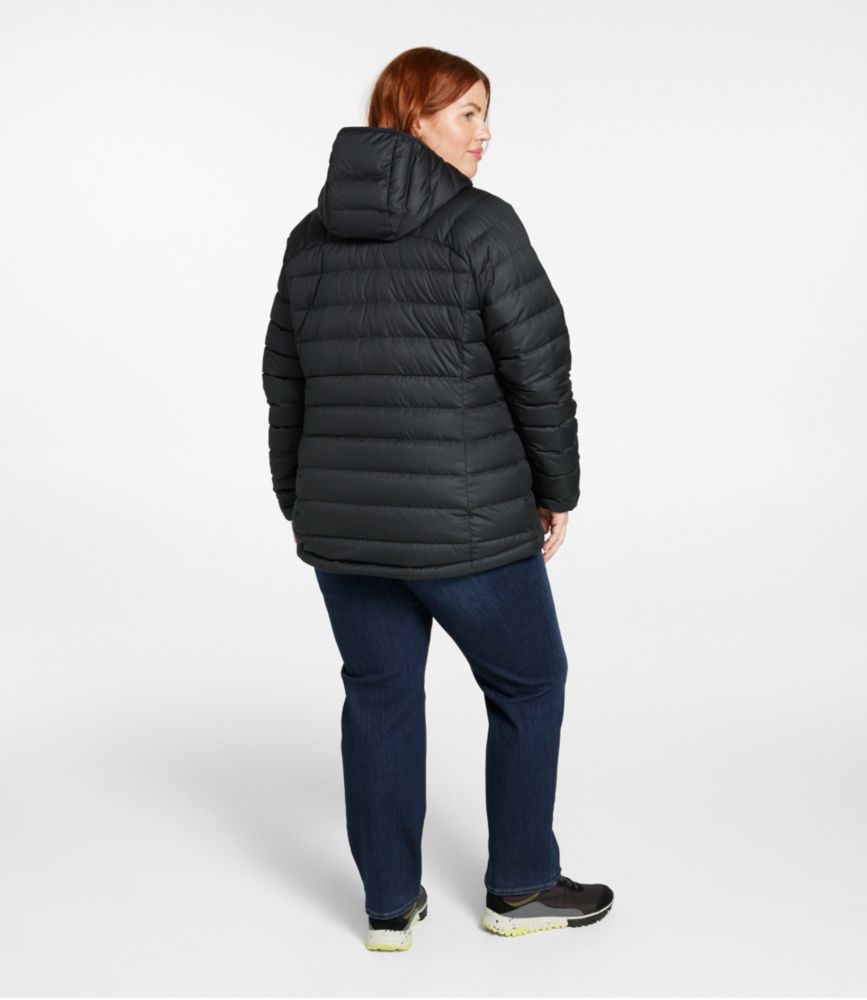 Women's Bean's Down Hooded Jacket, Dark Pine, small image number 5