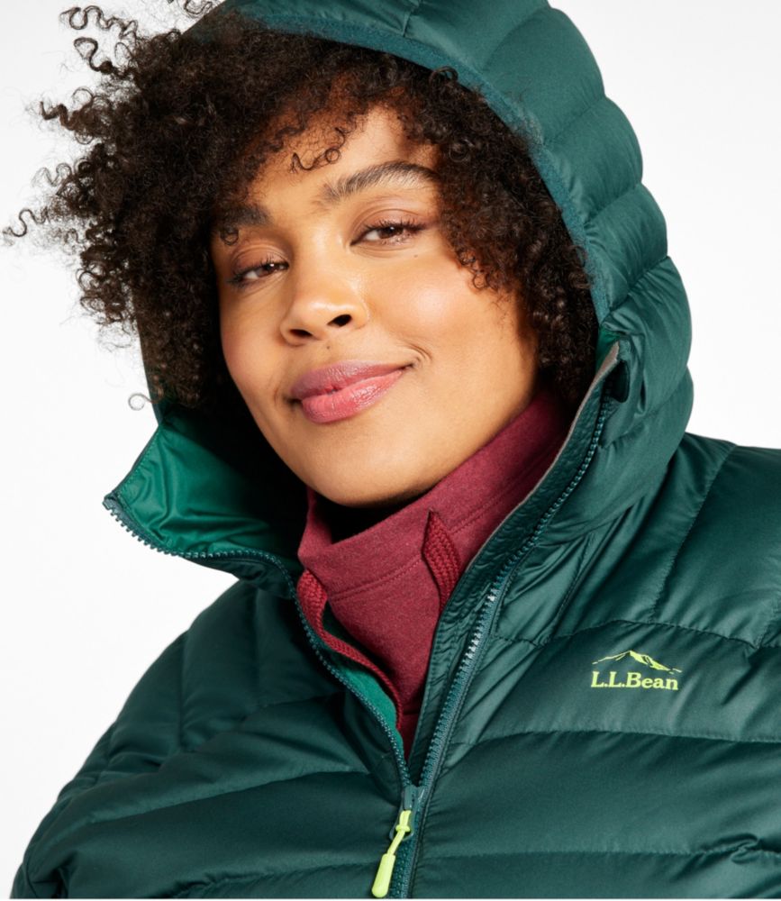 Women's Bean's Down Hooded Jacket