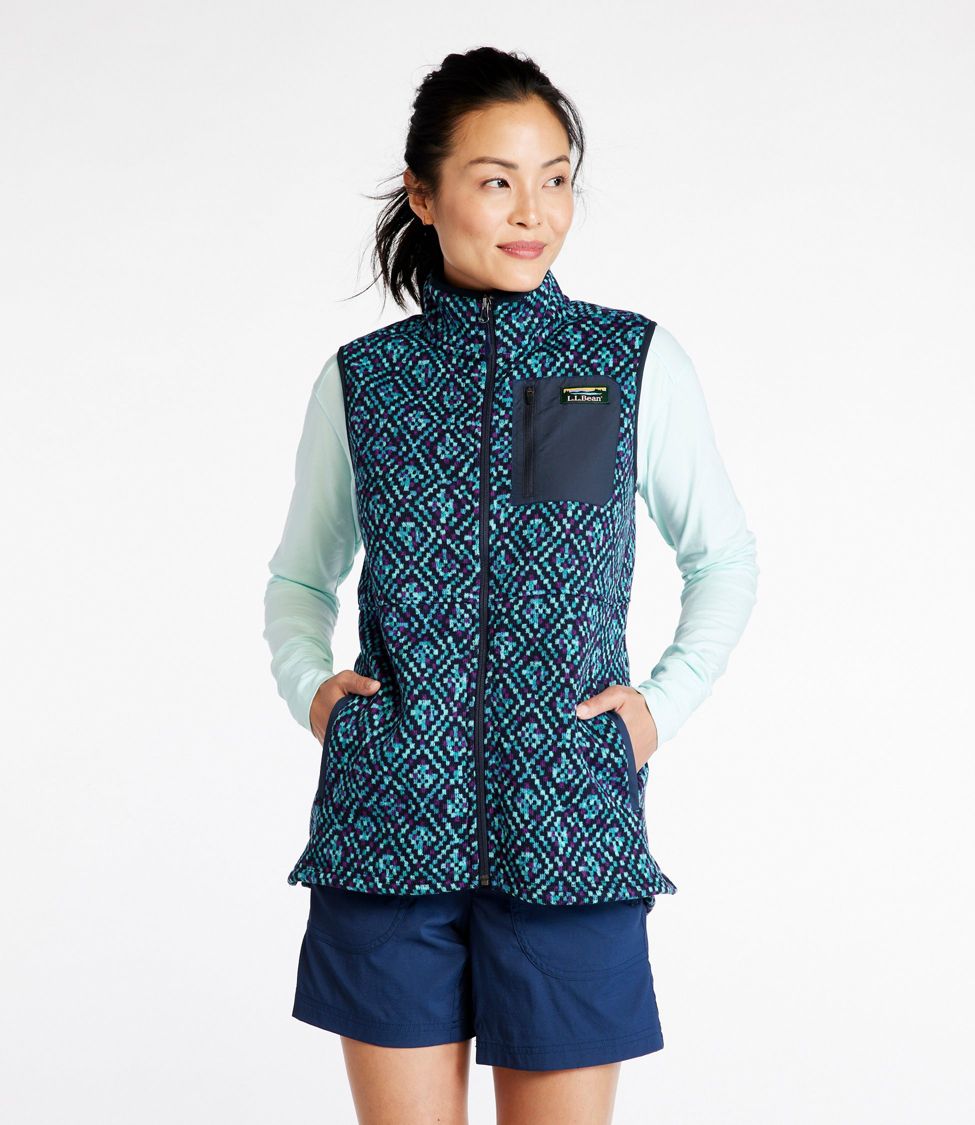 Ll bean womens fleece on sale vest