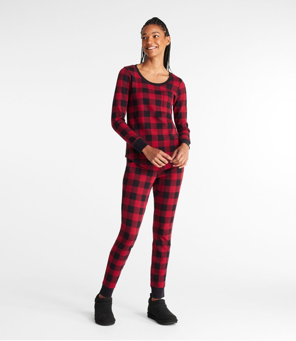 NWT Womens XS CHRISTMAS RED BUFFALO PLAID Check PJ Fleece Pajama Pant Old  Navy 