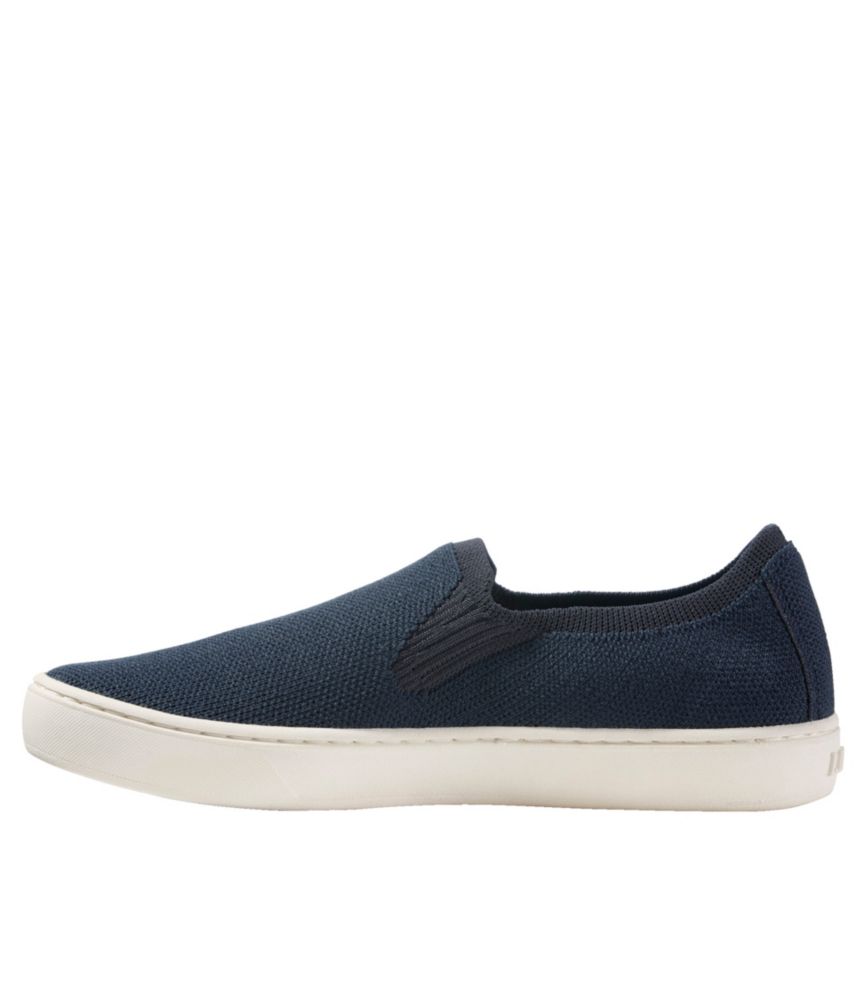 Women's Eco Bay Knit Sneakers, Slip-On, Classic Navy, small image number 2