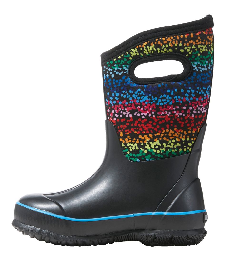 Kids' Bogs Classic Rainbow Dots Boots