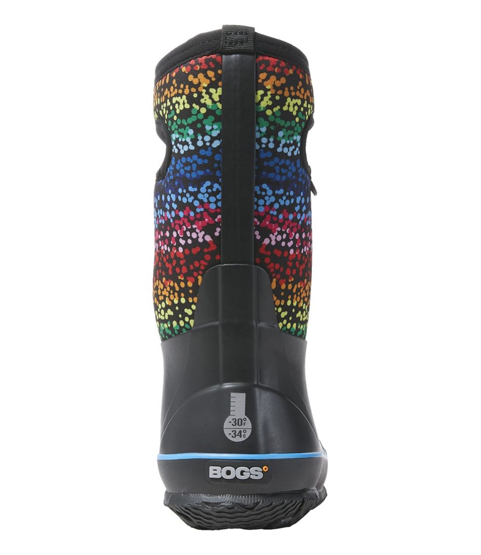 Kids' Bogs Classic Rainbow Dots Boots