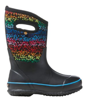 Kids' Bogs Classic Rainbow Dots Boots