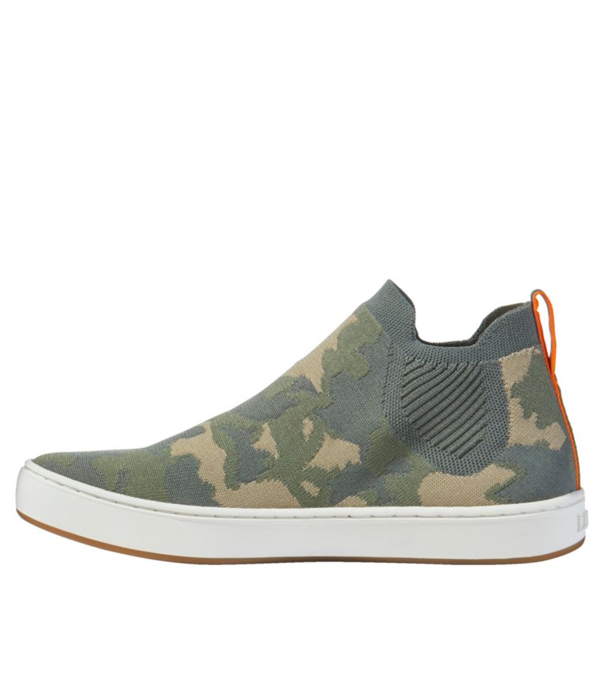 Women's Eco Bay Knit Chelsea Boots, Deep Moss Camo, small image number 3