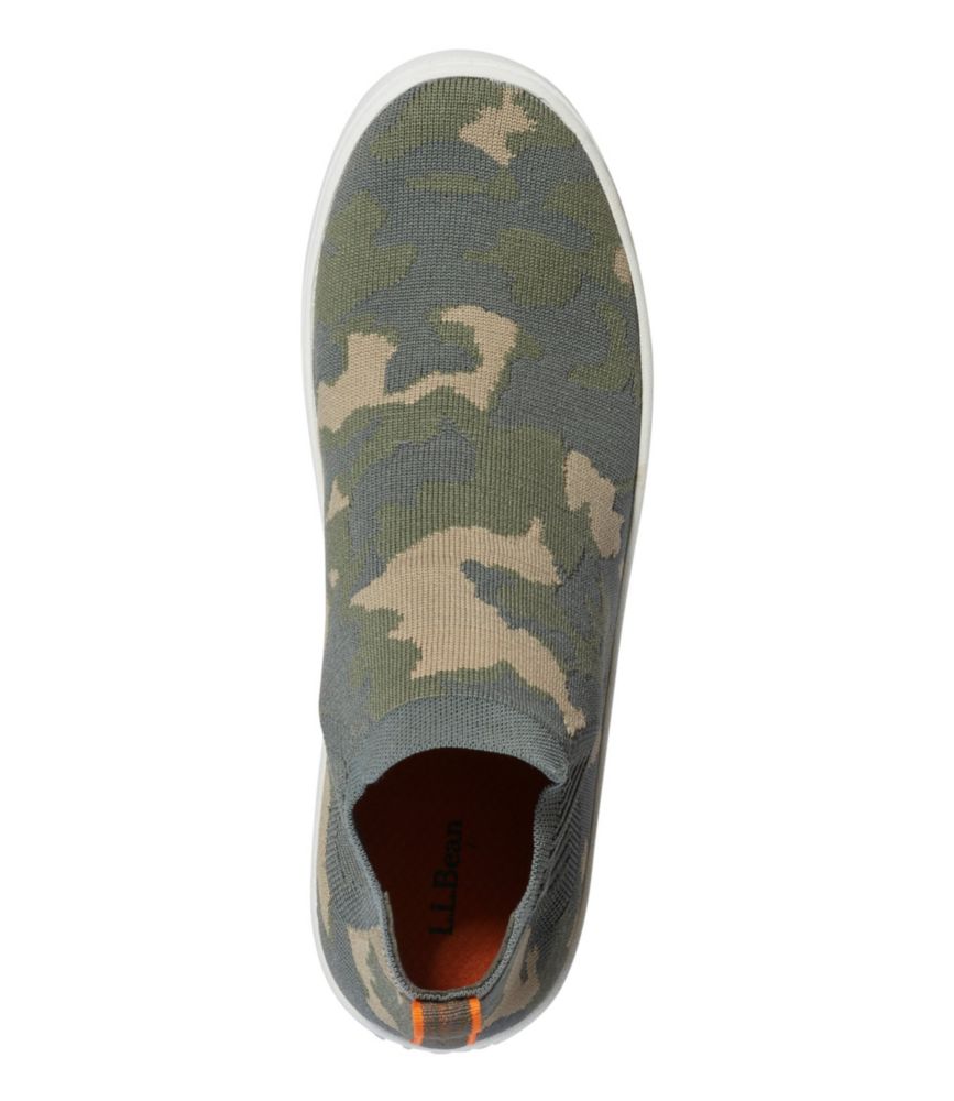 Women's Eco Bay Knit Chelsea Boots, Deep Moss Camo, small image number 4