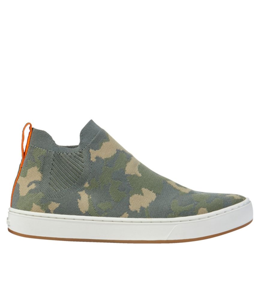 Women's Eco Bay Knit Chelsea Boots, Deep Moss Camo, small image number 1