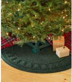 Recycled Waterhog Holiday Tree Mat, Trees