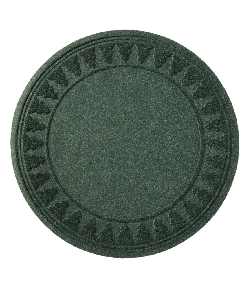 Recycled Waterhog Holiday Tree Mat, Trees, , small image number 1