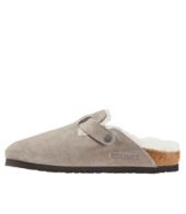 Women's Birkenstock Boston Clogs, Suede Shearling | Casual at L.L.Bean