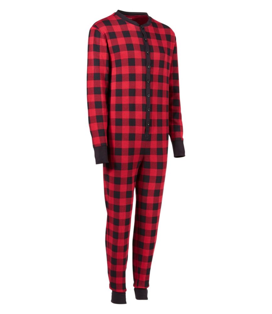 Men's Mini-Waffle Onesie, , small image number 1