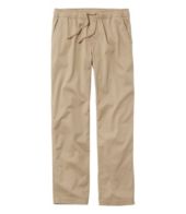 Men's Comfort Stretch Dock Pants, Standard Fit, Straight Leg, Flannel-Lined