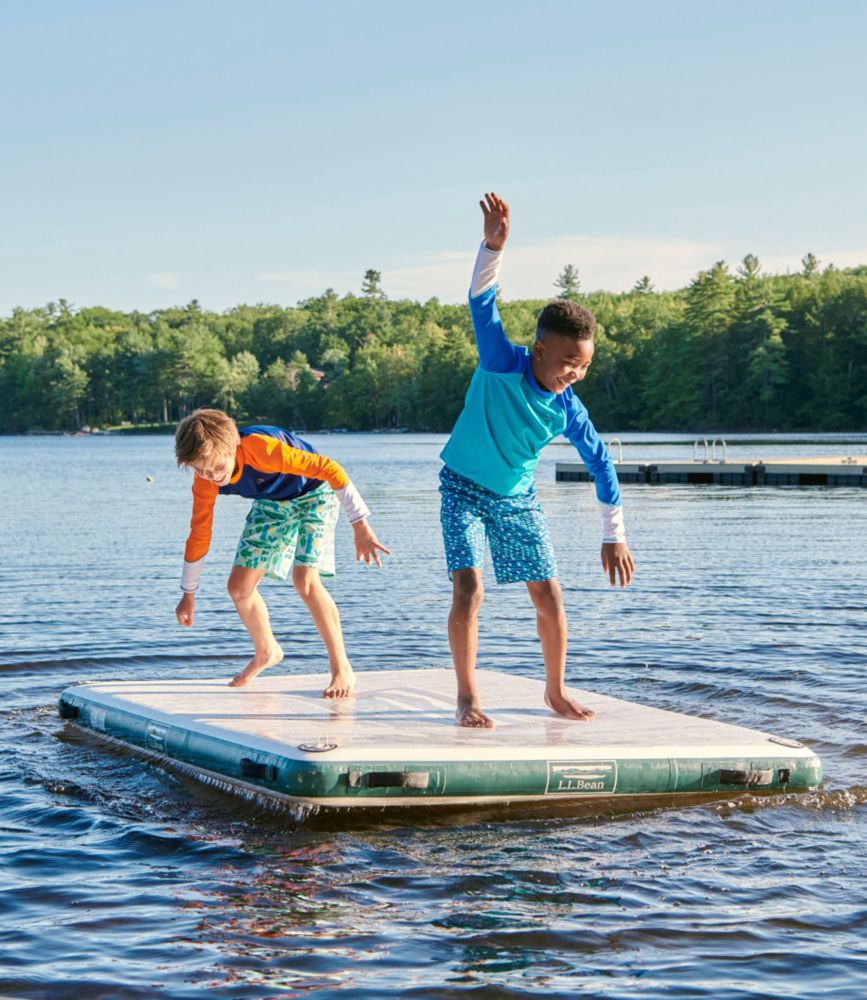 L.L.Bean Inflatable Swim Dock