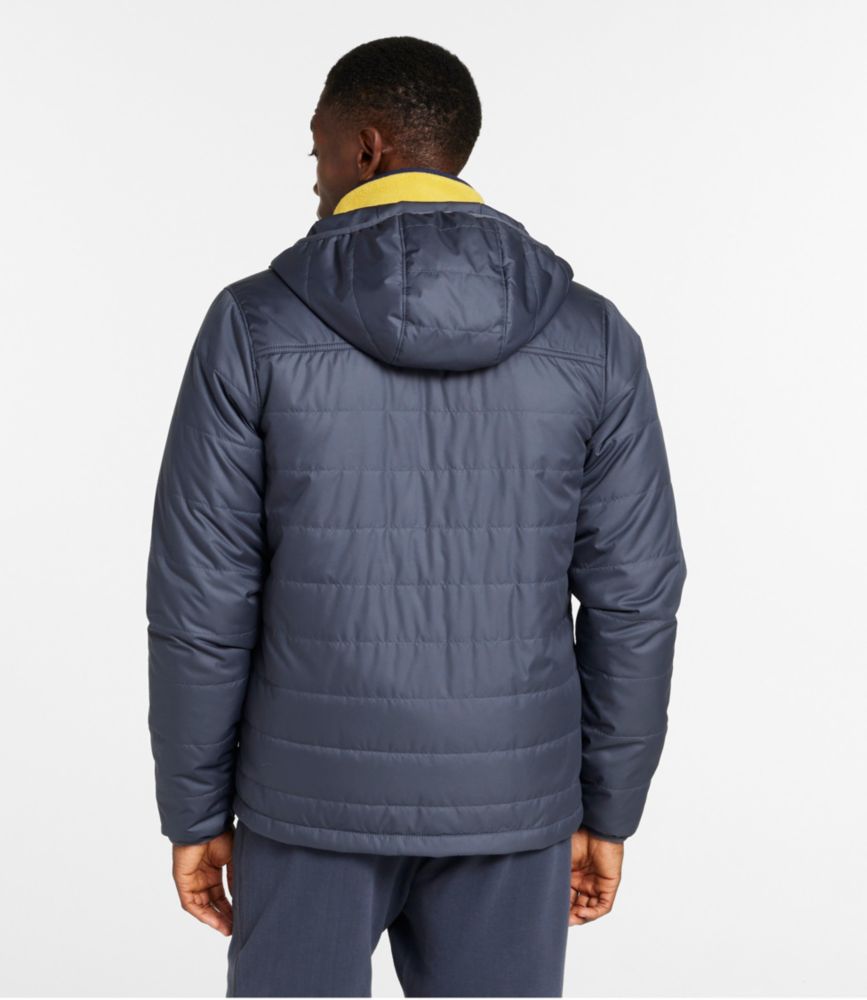 Men's Mountain Classic Puffer Hooded Jacket, Blue Water, small image number 3