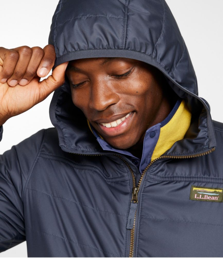 Men's Mountain Classic Puffer Hooded Jacket, Blue Water, small image number 6