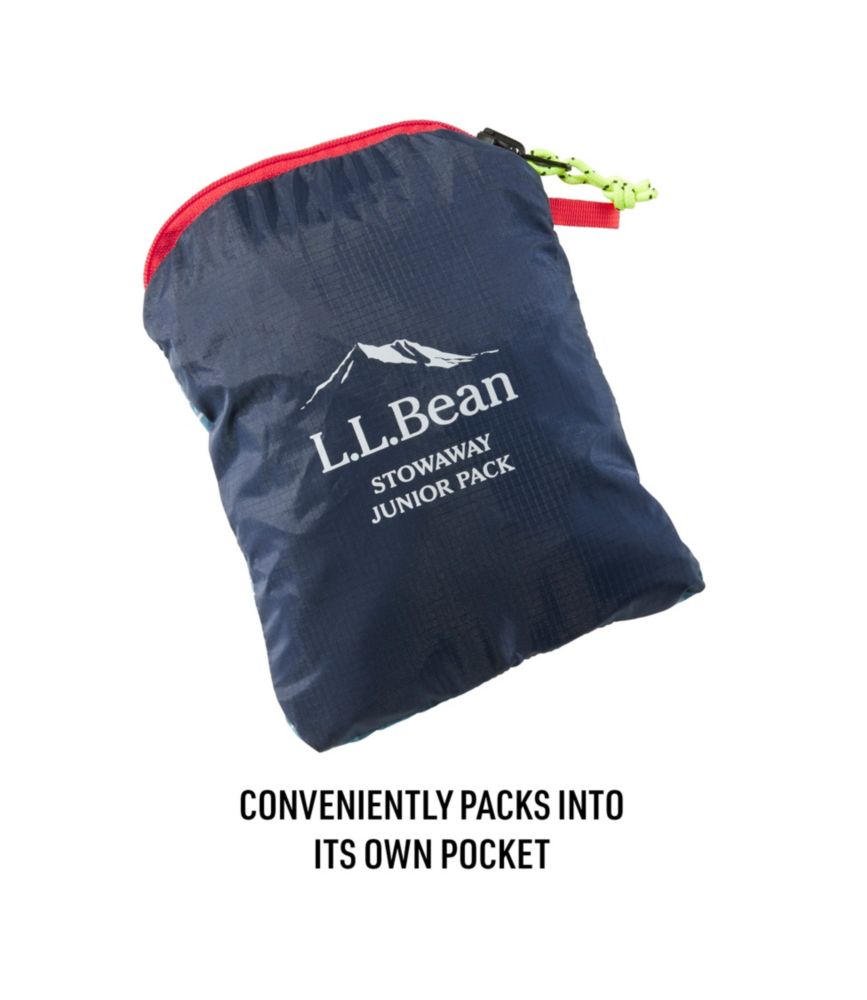 Kids' L.L.Bean Stowaway Day Pack, Soft Juniper, small image number 5