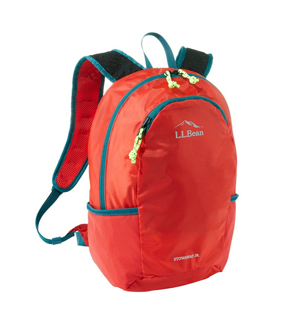L.L.Bean Stowaway Pack Kids', Vibrant Red, large image number 0