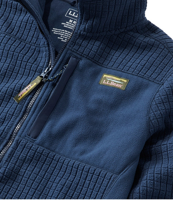 Mountain Classic Windproof Fleece Quarter-Zip Jacket, Graphite/Shale Gray, largeimage number 3