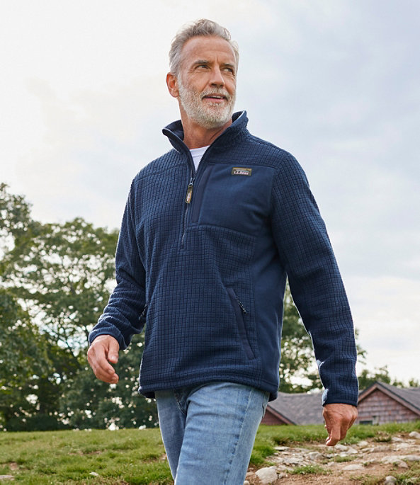 Mountain Classic Windproof Fleece Quarter-Zip Jacket