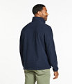 Mountain Classic Windproof Fleece Quarter-Zip Jacket, Natural/Nautical Navy, small image number 2