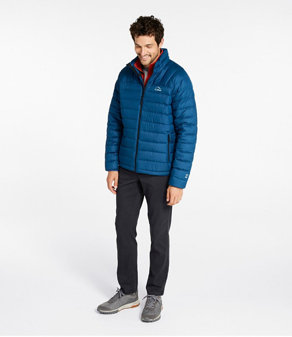 Llbean down store jacket mens