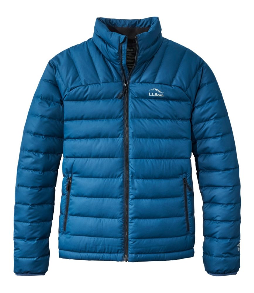 Men's Bean's Down Jacket, Dark Marine Blue, small image number 1