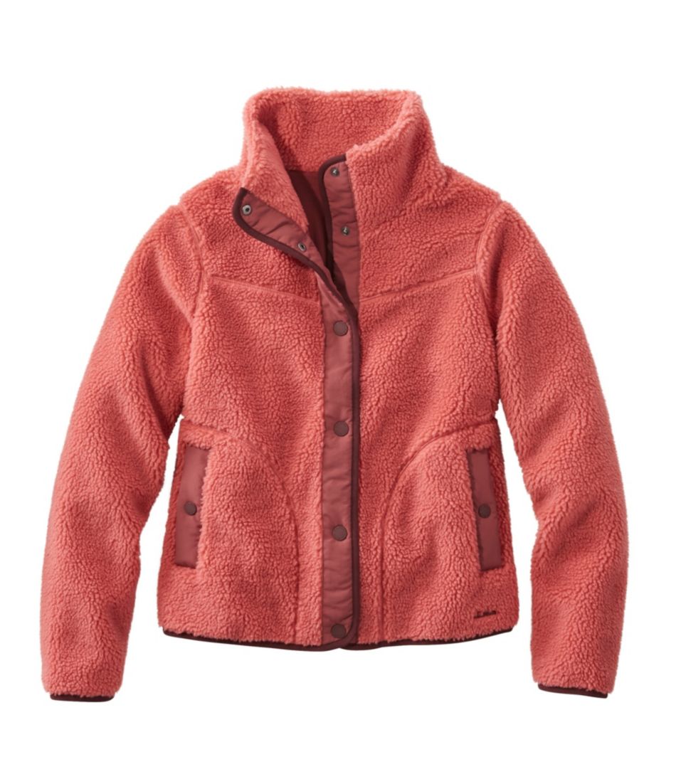 Red Sherpa Jacket 