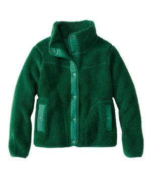 Women's Bean's Sherpa Fleece Jacket