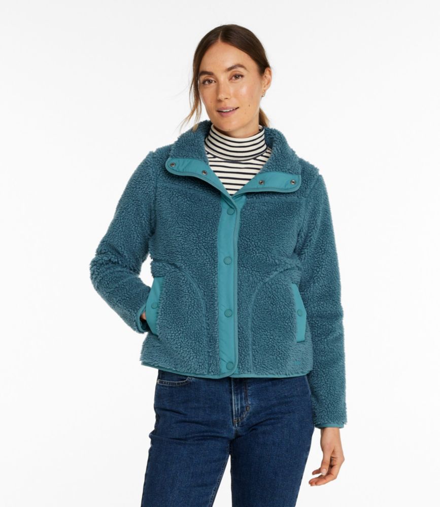 Women's Bean's Sherpa Fleece Jacket