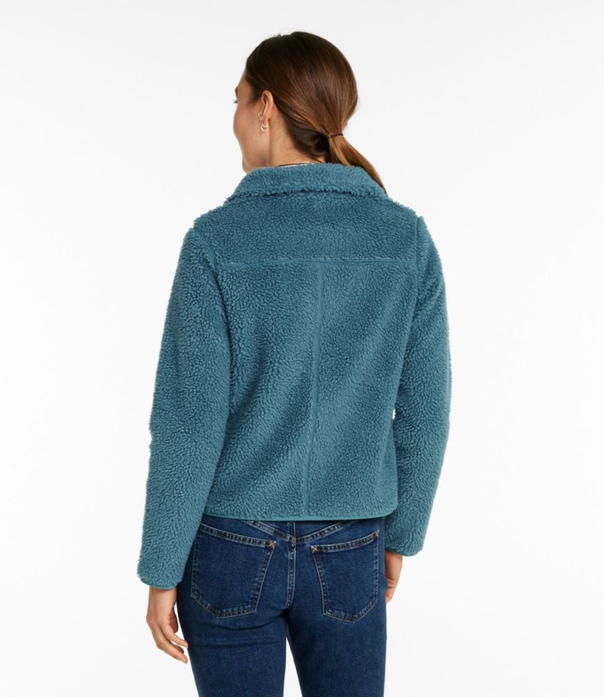 Women's Bean's Sherpa Fleece Jacket