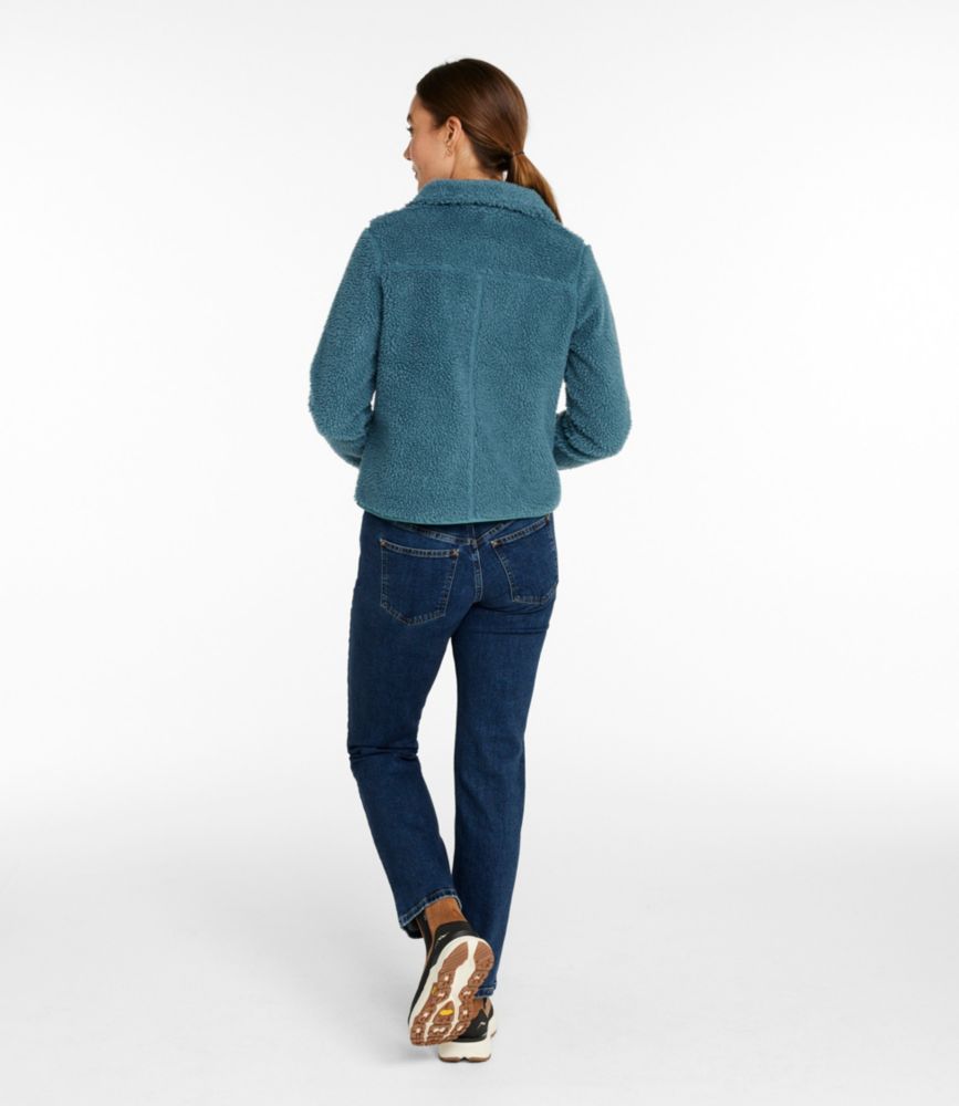 Women's Bean's Sherpa Fleece Jacket