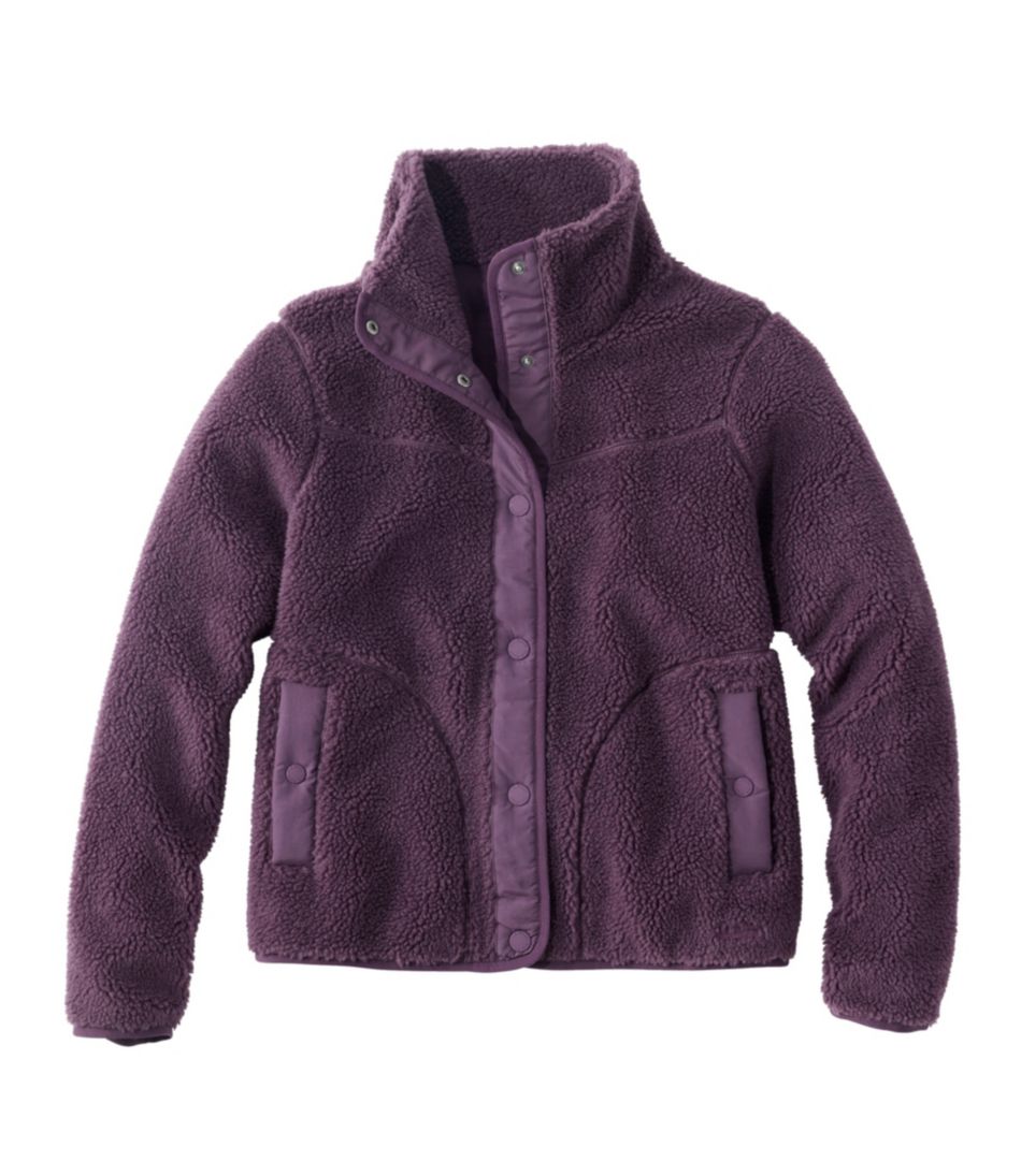 Women's Bean's Sherpa Fleece Jacket